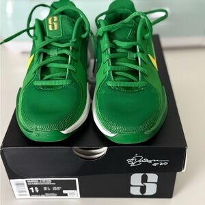 Nike Sabrina 2 Basketball Shoes (Apple Green with Yellow Accents)